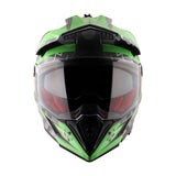 X-Cross Flash Dual Visor - Cool Grey Green