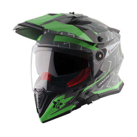 X-Cross Flash Dual Visor - Cool Grey Green