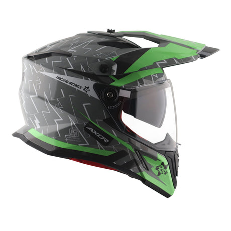 X-Cross Flash Dual Visor - Cool Grey Green