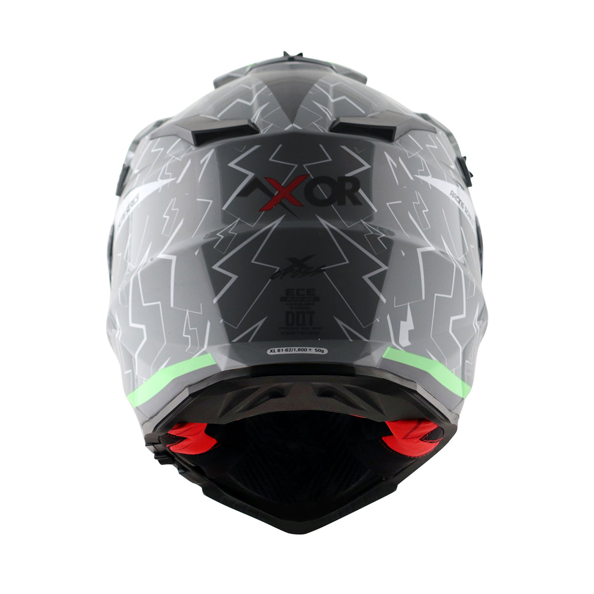 X-Cross Flash Dual Visor - Cool Grey Green