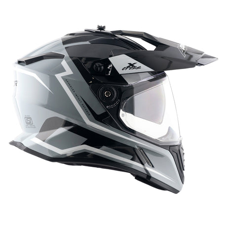 X-Cross Dual Visor Flagstaff - Nardo Grey Black