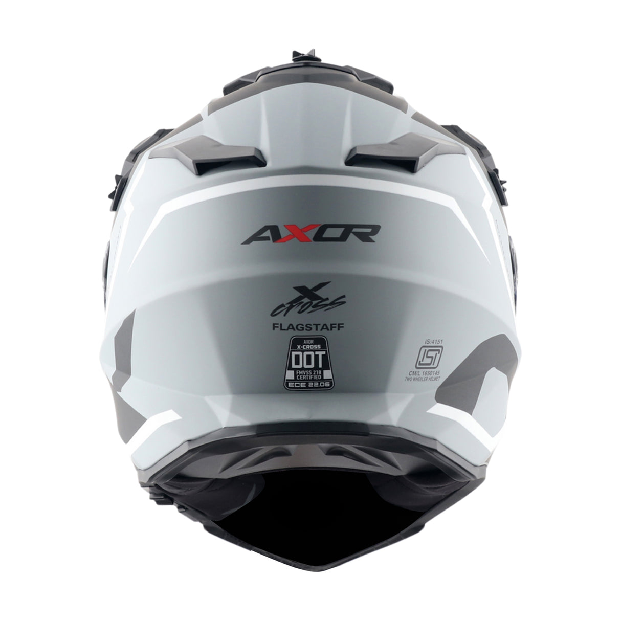 X-Cross Dual Visor Flagstaff - Nardo Grey Black