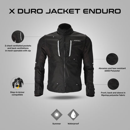 X-Duro Jacket Enduro - Black