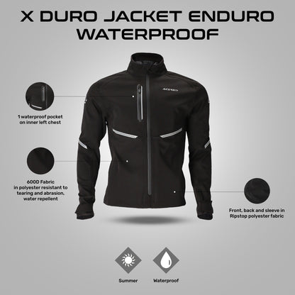 X-Duro Jacket Enduro Waterproof - Black