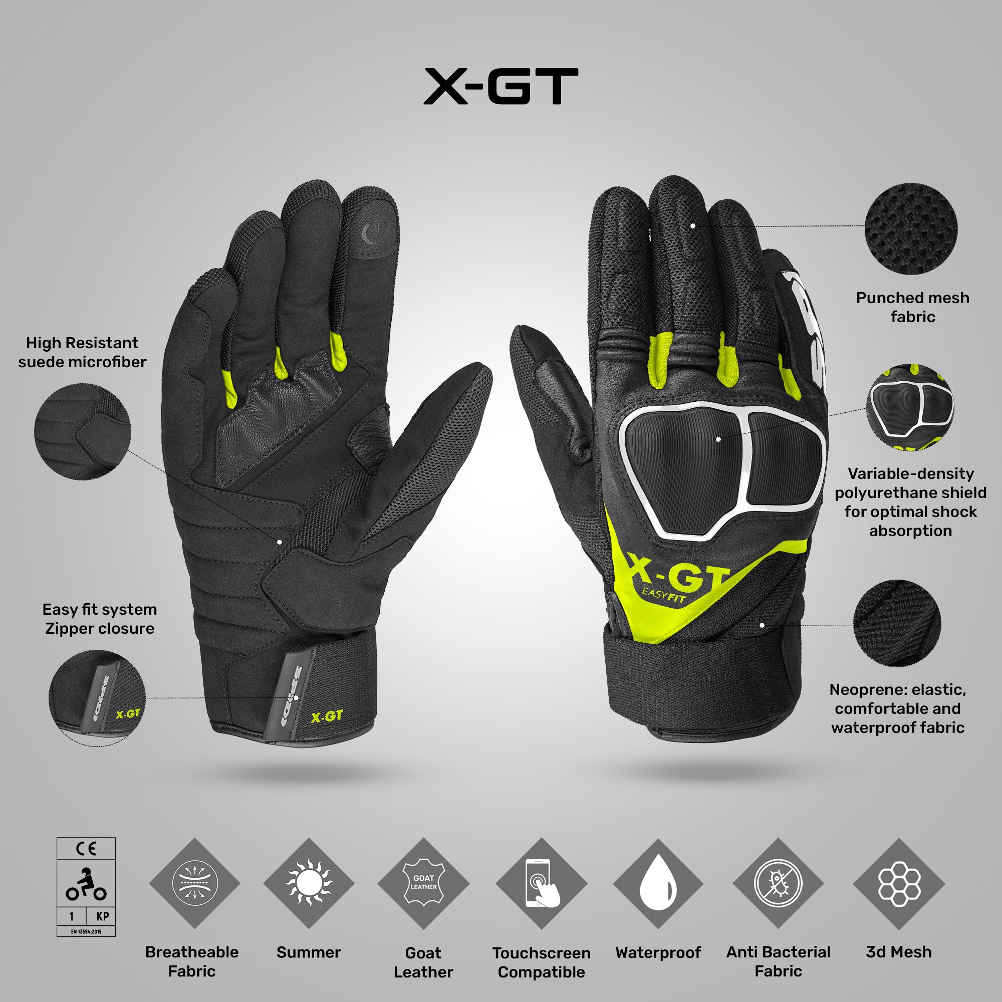 X-GT - Dual Sport Waterproof Riding Gloves – ReiseMoto