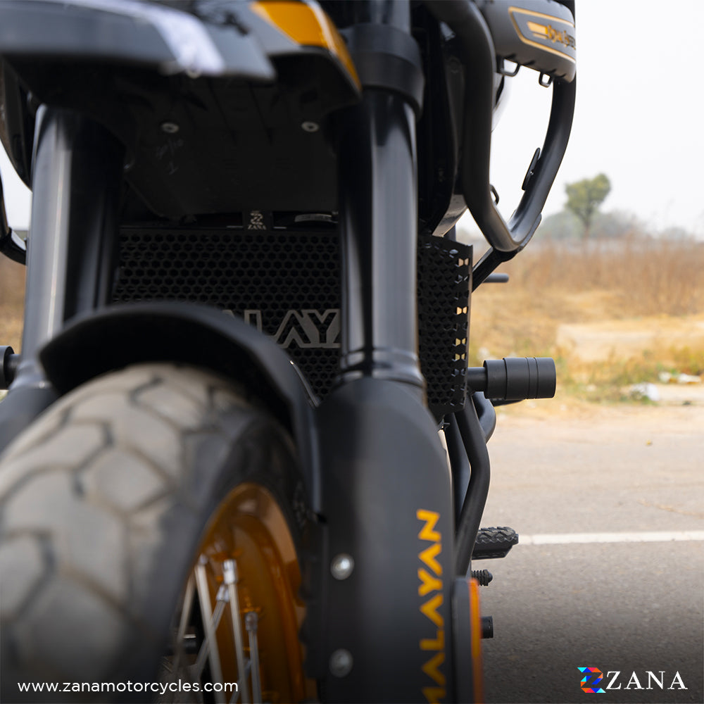 RADIATOR GUARD BLACK FOR HIMALAYAN 450