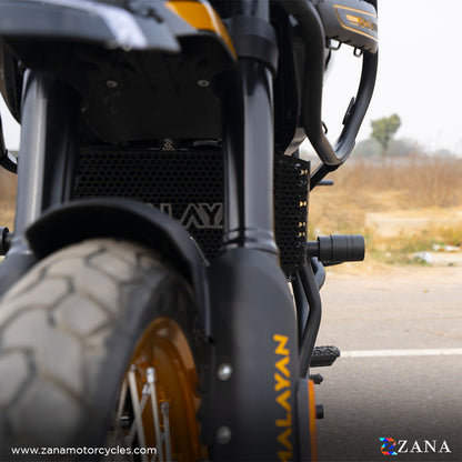 RADIATOR GUARD BLACK FOR HIMALAYAN 450