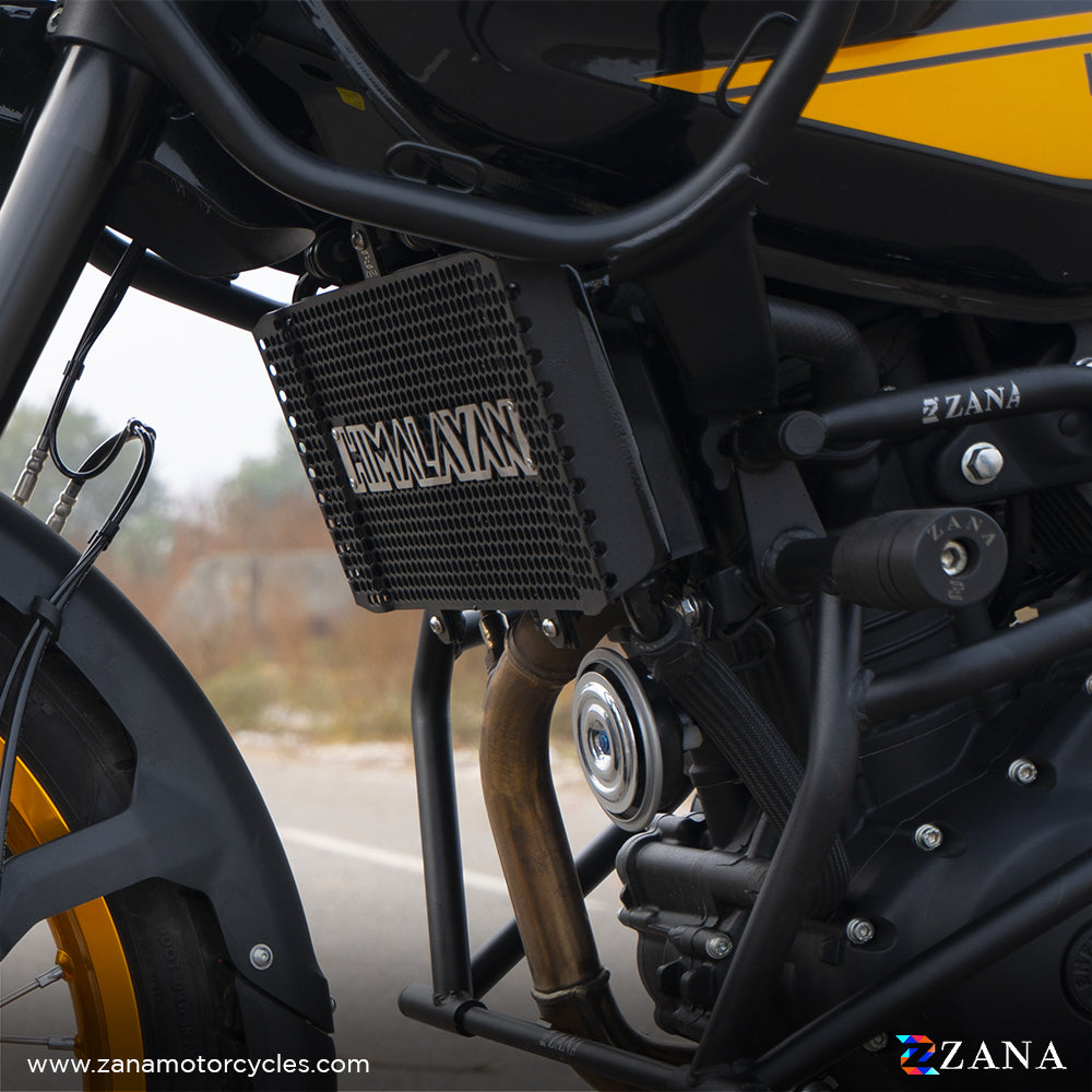 RADIATOR GUARD BLACK FOR HIMALAYAN 450