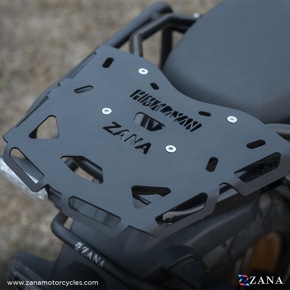 TOP RACK PLATE BLACK FOR HIMALAYAN 450 MS