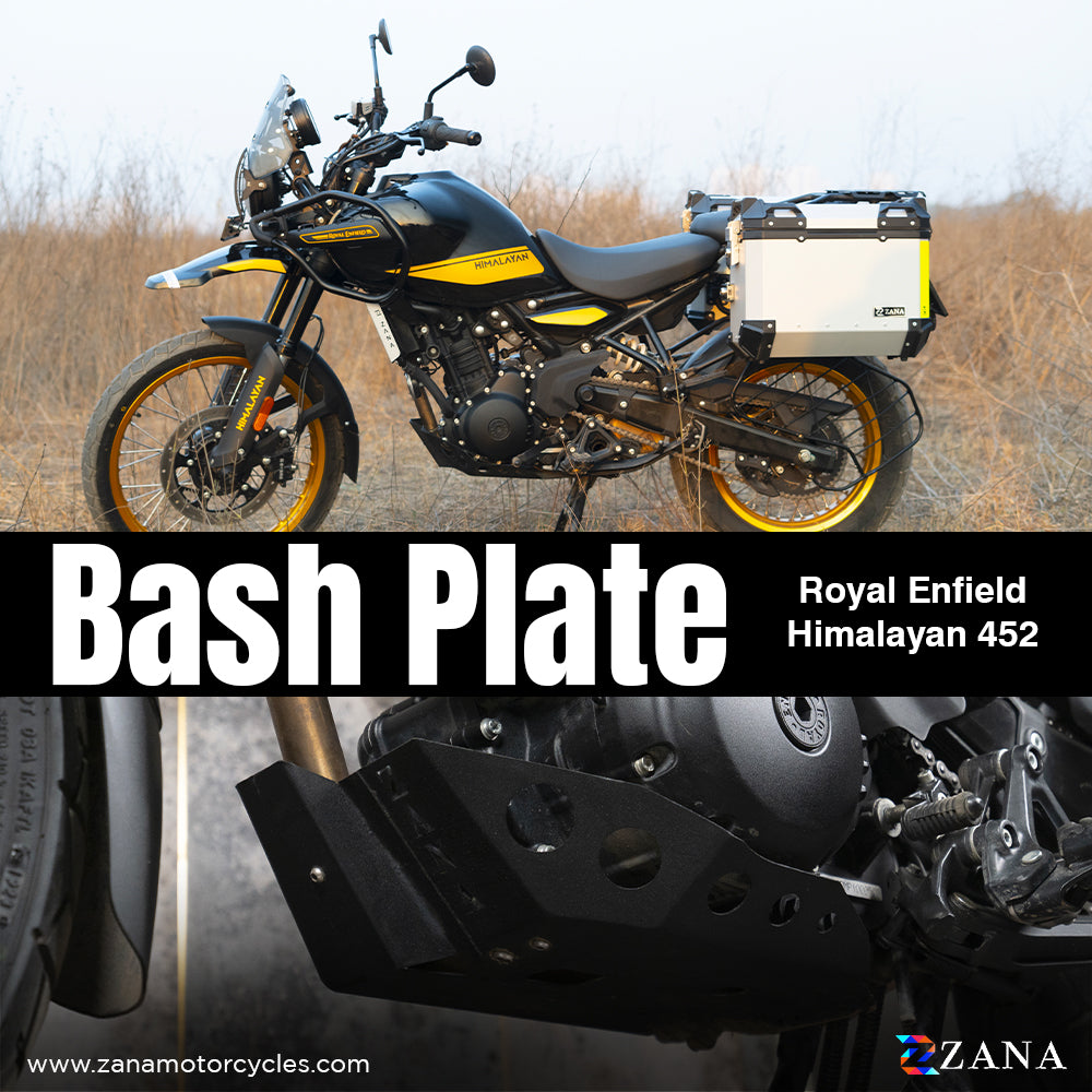 BASH PLATE BLACK FOR HIMALAYAN 452