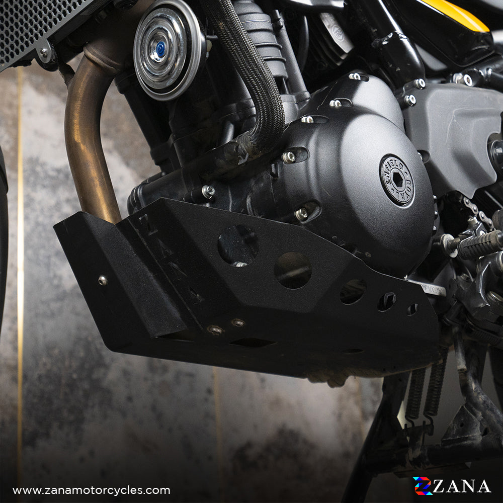 BASH PLATE BLACK FOR HIMALAYAN 452