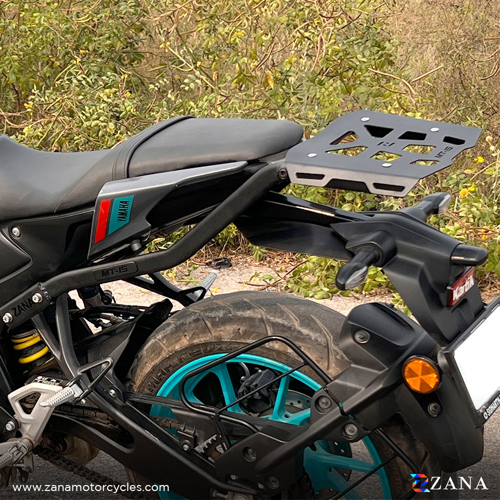 TOP RACK WITH PLATE FOR YAMAHA MT 15