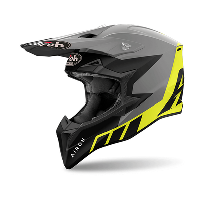 Wraaap Reloaded - Off Road Riding Helmet (Yellow Matt)
