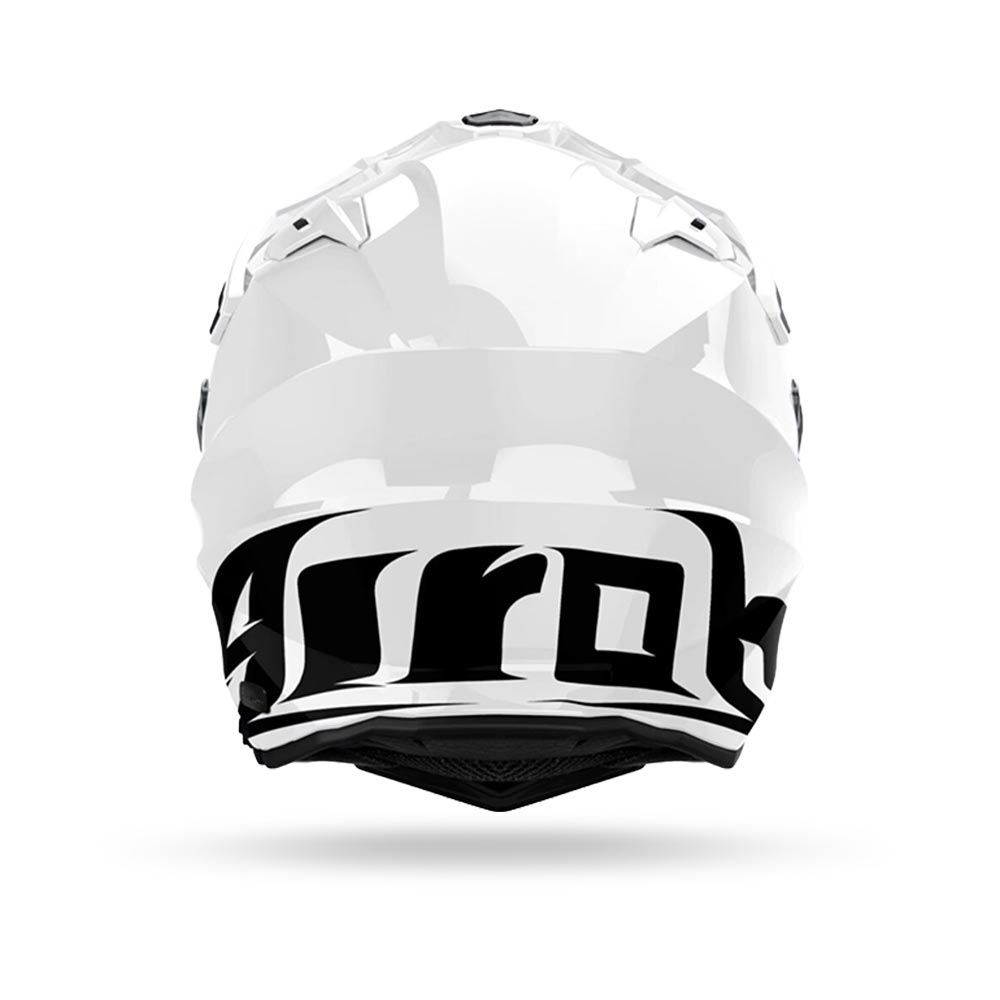 Commander 2 Color - Motorcycle Riding Helmet (White Gloss)