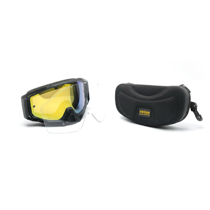 Revver MX Goggles - Yellow