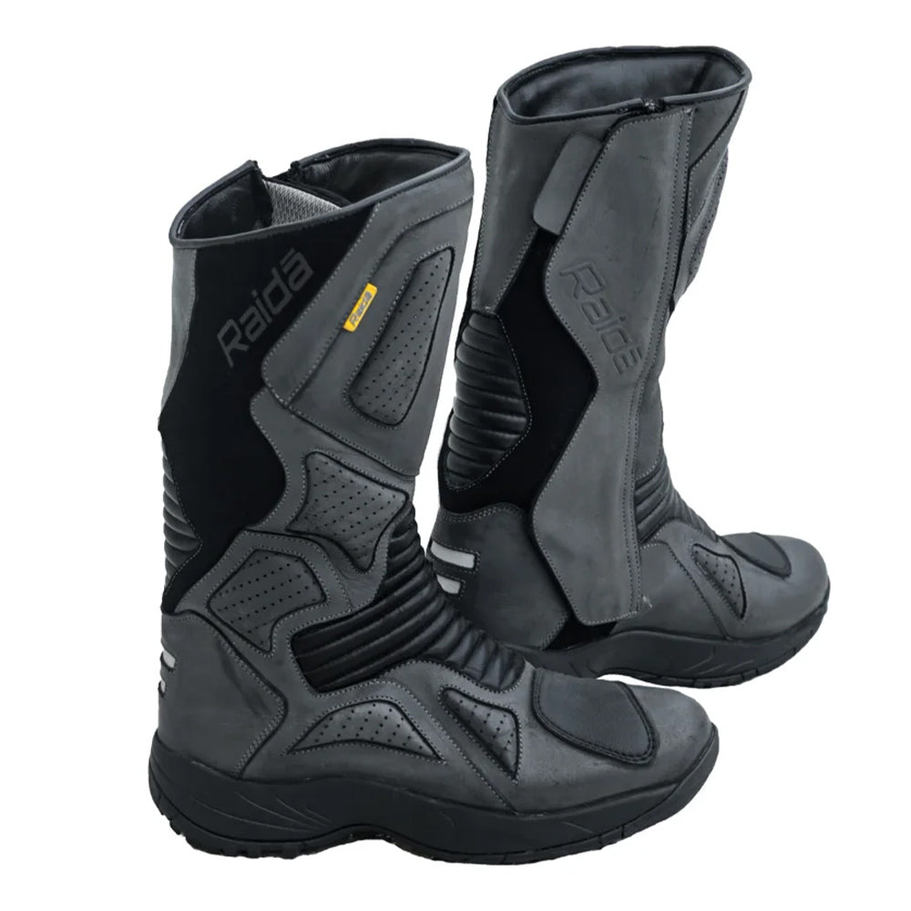 Explorer - Motorcycle Touring Boots (Grey) – Reise Moto