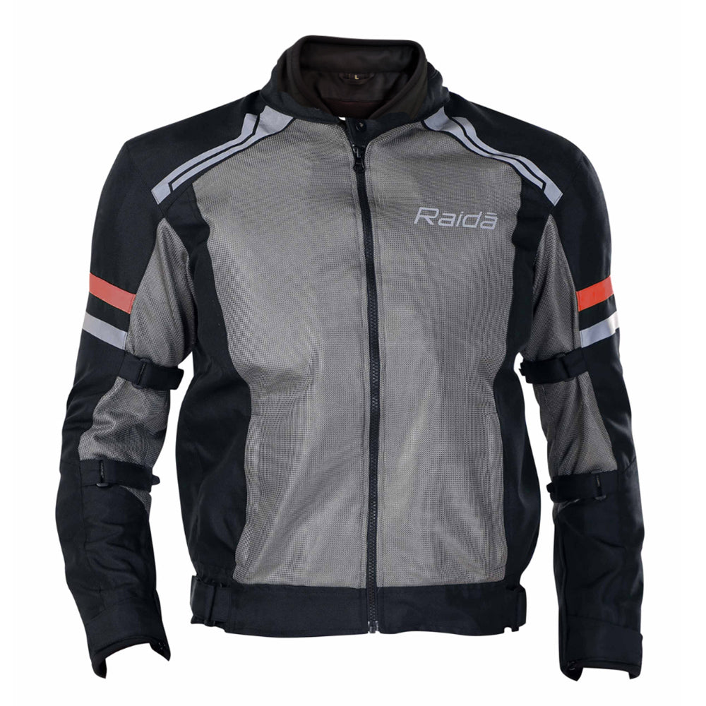 Tourer - Urban Riding Jacket (Grey/Red)