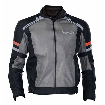 Tourer - Urban Riding Jacket (Grey/Red)