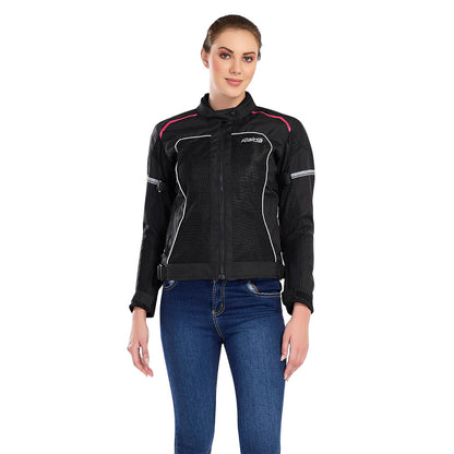 Empress - CE Certified Women's Riding Jacket (Pink)