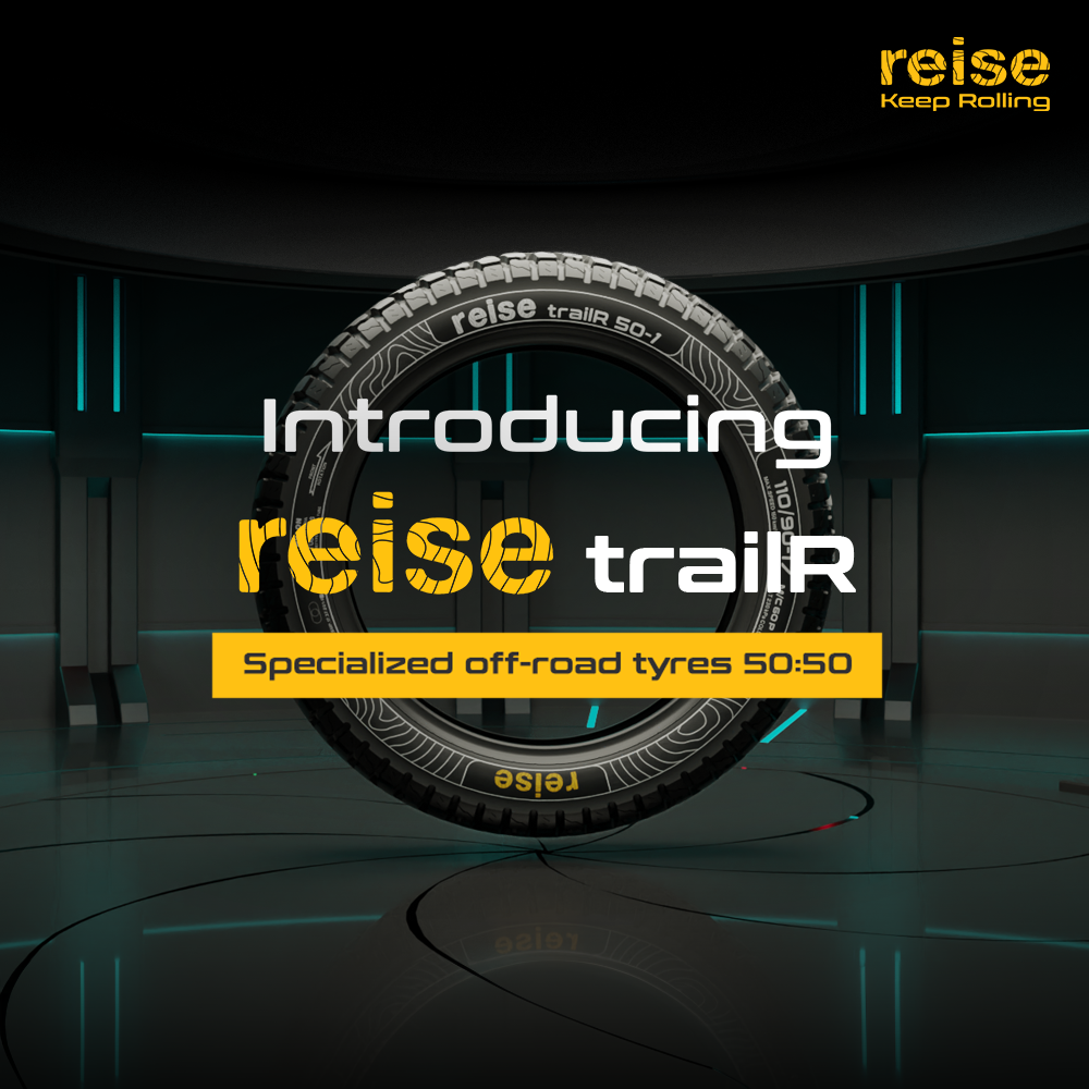 trailR 50-01  120/90-17 64S Rear Tube Tyre