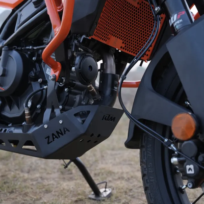 Bash Plate SS 304 Black for KTM ADV 390 2025