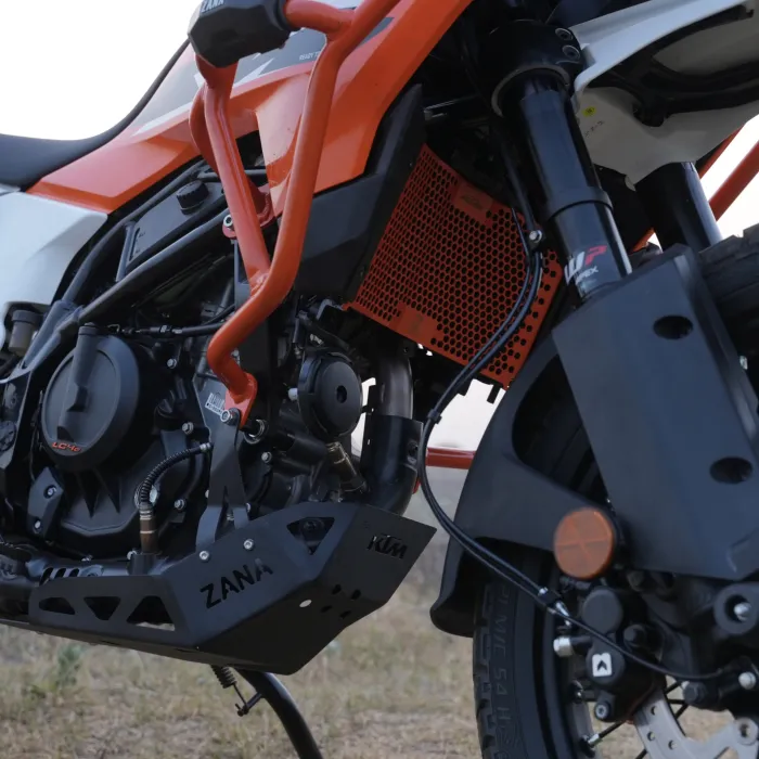 Bash Plate SS 304 Black for KTM ADV 390 2025