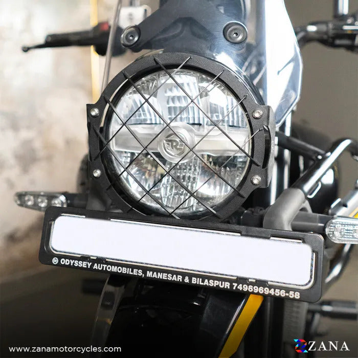 HEADLIGHT GUARD BLACK TYPE-2 FOR HIMALAYAN 450