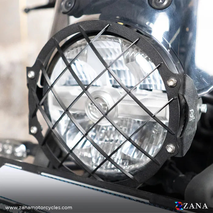 HEADLIGHT GUARD BLACK TYPE-2 FOR HIMALAYAN 450