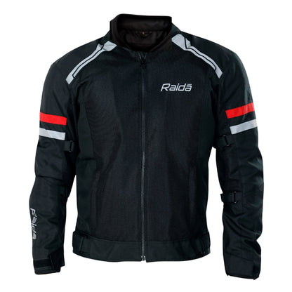 Tourer - Urban Riding Jacket (Black/Red)