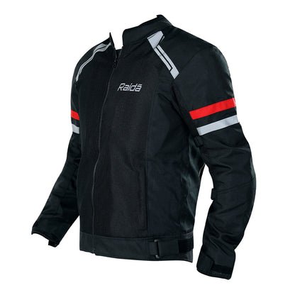 Tourer - Urban Riding Jacket (Black/Red)
