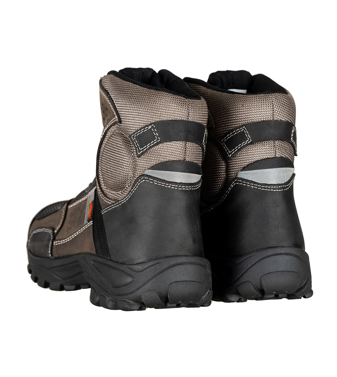Savage Short Adventure Touring Boots - Black