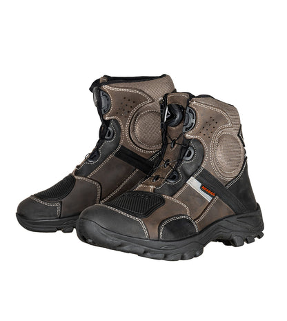 Savage Short Adventure Touring Boots - Black
