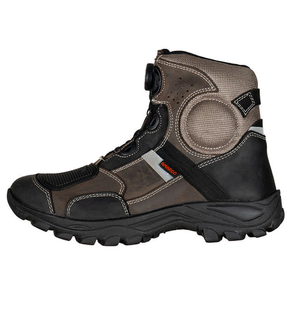 Savage Short Adventure Touring Boots - Black
