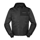 Hoodie Net Jacket  - Black