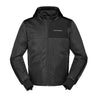 Hoodie Net Jacket  - Black