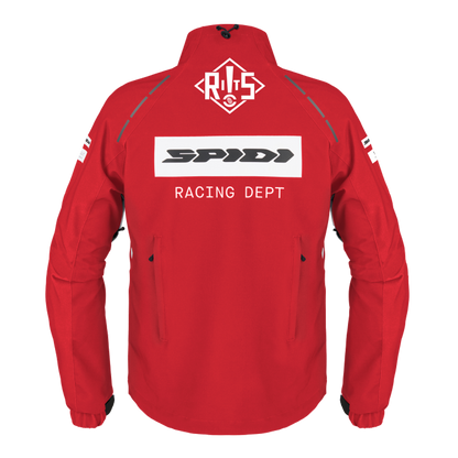 Pit Lane - Highly Ventilated Motorcycle Riding Jacket (Red)