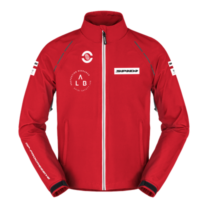 Pit Lane - Highly Ventilated Motorcycle Riding Jacket (Red)