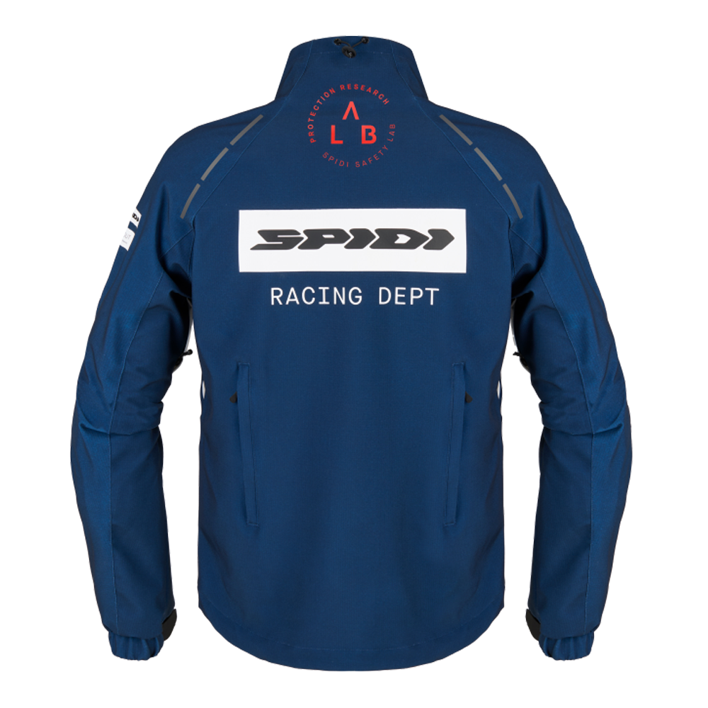 Pit Lane - Highly Ventilated Motorcycle Riding Jacket (Blue)