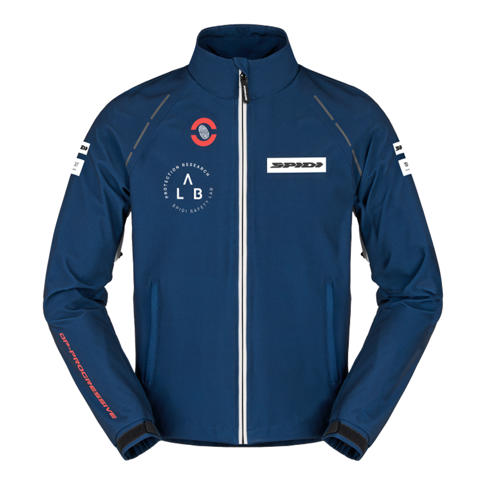 Pit Lane - Highly Ventilated Motorcycle Riding Jacket (Blue)