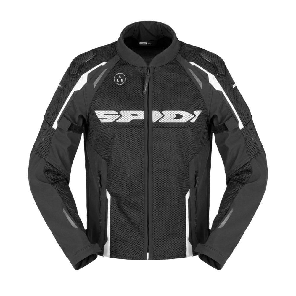 Race Warrior 2 Net - Sport Touring Jacket (Black/White) – ReiseMoto