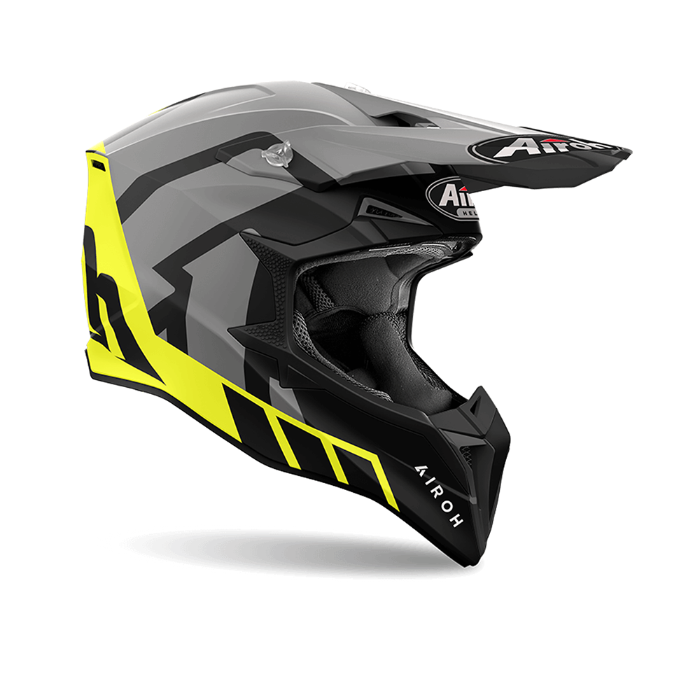 Wraaap Reloaded - Off Road Riding Helmet (Yellow Matt)